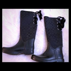 Coach Tristee Rain Boots